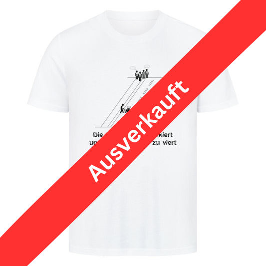 Straße wird markiert T-Shirt
